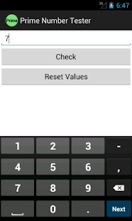 Download Prime Number Tester APK for Android