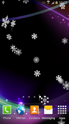 【免費個人化App】Snowfall Live Wallpaper-APP點子