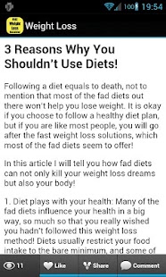 Lastest Fast Weight Loss Tips FREE APK for Android