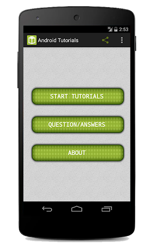 Tutorials for Android