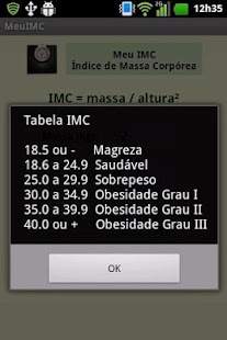 Meu IMC Screenshots 1