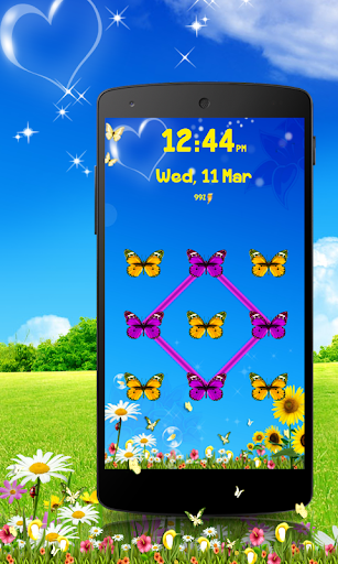 【免費個人化App】蝴蝶圖案屏幕鎖定-APP點子