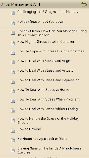 Stress Management Vol.1