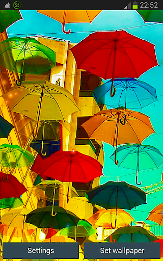 Color Umbrellas HD Wallpapers