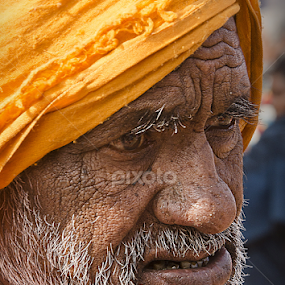 Pilgrim by Ajay Halder - People Portraits of Men