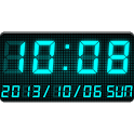 LED clock widget C-Me Clock icon