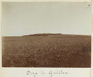 Gezicht op een dorp in Galilea, Israël