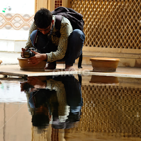 Reflection by Prashant Shah - People Street & Candids