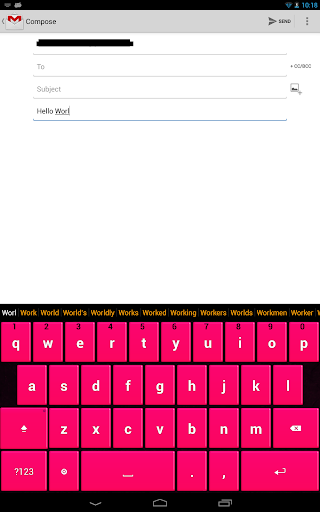 【免費娛樂App】Pink Keyboard-APP點子