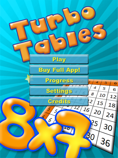 【免費教育App】Turbo Tables Free-APP點子