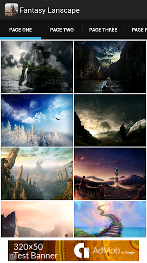 Fantasy Landcape Background