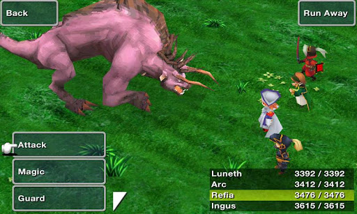 FINAL FANTASY III 3D 1.0.1 For HVGA, QVGA, WVGA Android APK