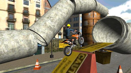 Trial Bike: Road Works