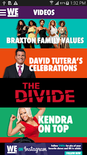 WE tv Mobile Screenshots 0