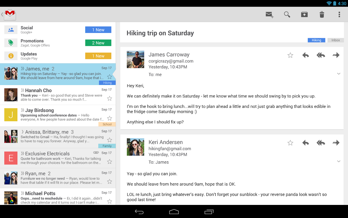 Gmail - screenshot