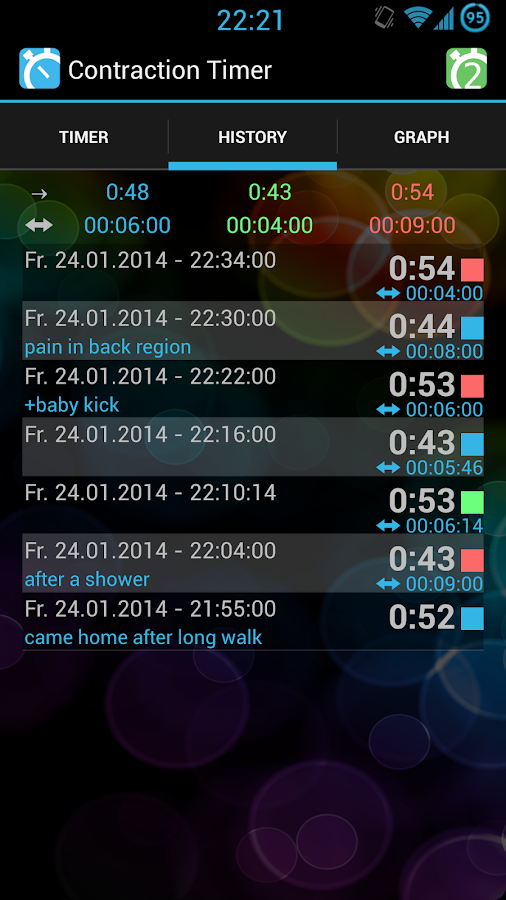 Contraction Timer Android Apps on Google Play
