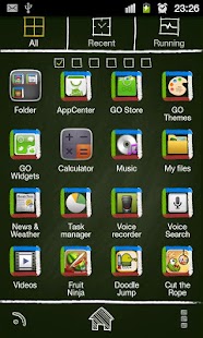 Blackboard GO Launcher Theme Screenshots 3