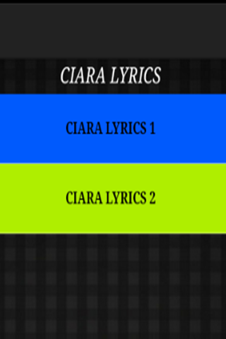 Ciara - Just The Lyrics