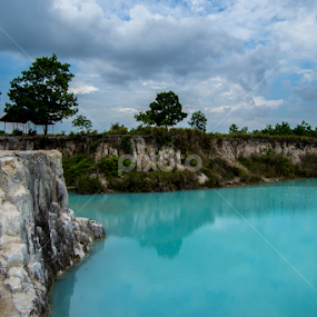 Blue lake by Shihab Qurtuby - Landscapes Waterscapes