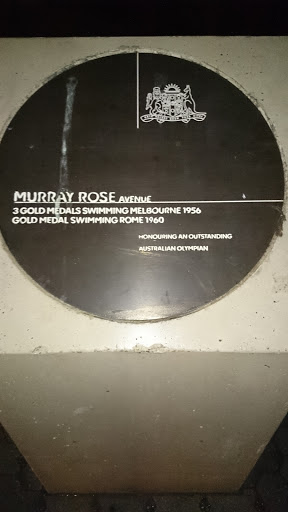 Murray Rose Plaque