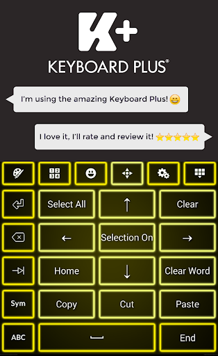 免費下載個人化APP|Neon Yellow Keyboard app開箱文|APP開箱王