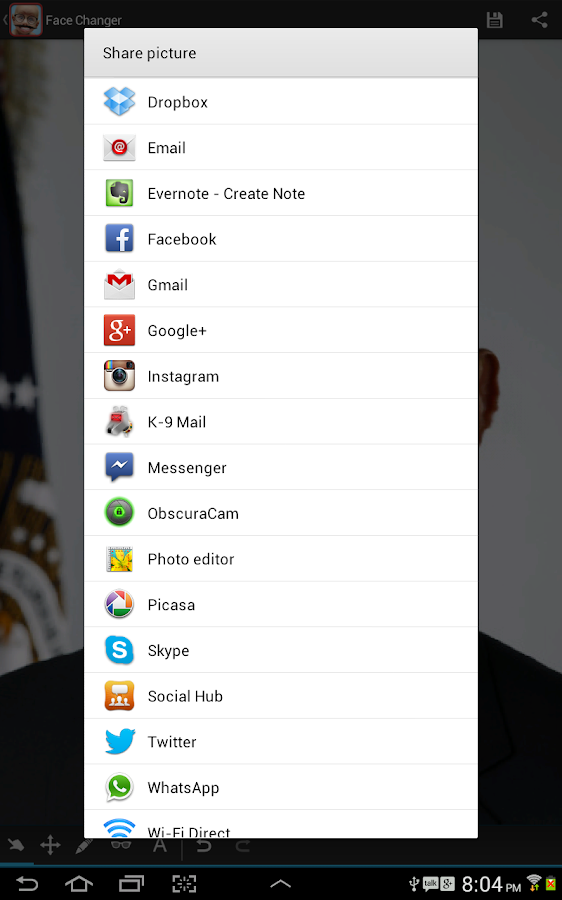    Face Changer- screenshot  