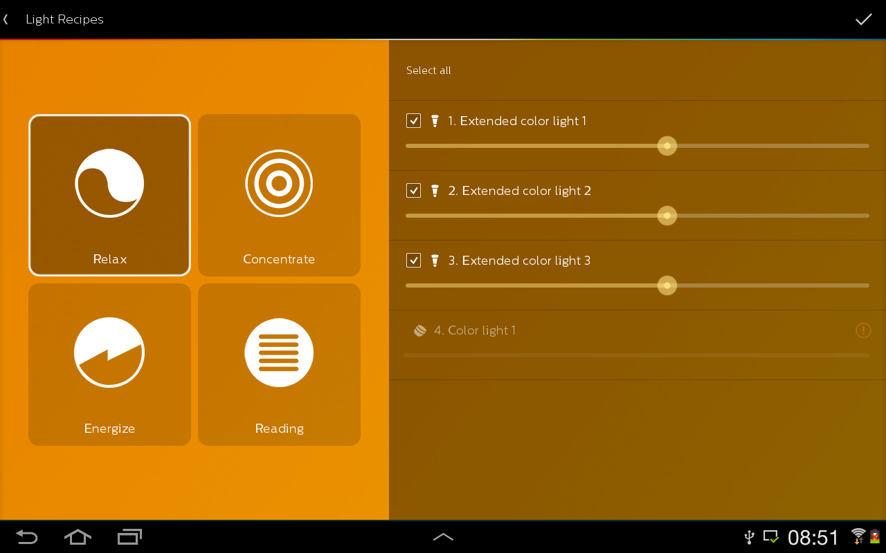   Philips Hue gen 1 - 屏幕截图 