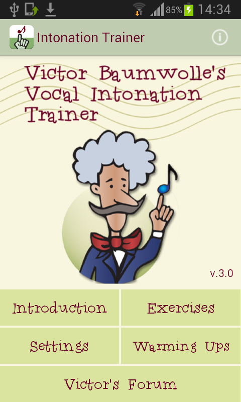 Android application Vocal Trainer - Sing Better screenshort