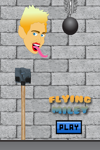 Flying Miley Cyrus Wreck Ball