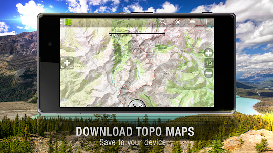 Screenshot BackCountry Navigator TOPO GPS v5.4.8