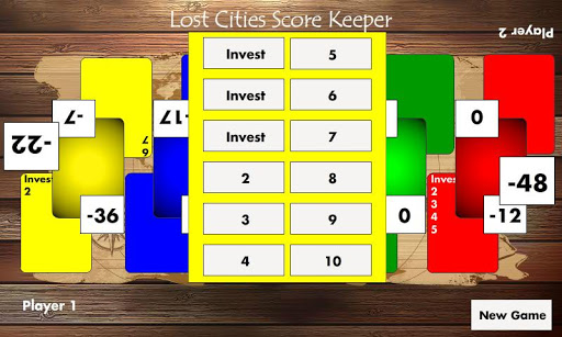 【免費紙牌App】Lost Cities Score Keeper-APP點子