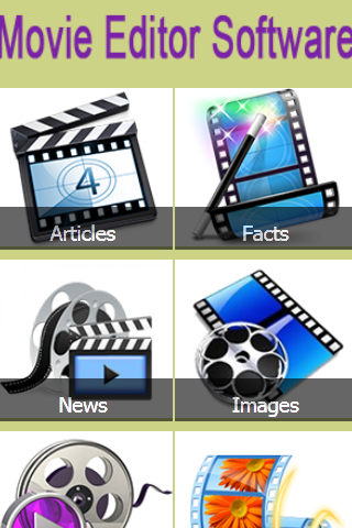 Movie Editor Software