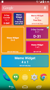 Lastest D-Day Counter And Memo Widget APK