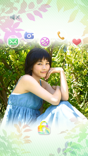 【免費個人化App】【公式】能年玲奈 ロック画面アプリ-APP點子