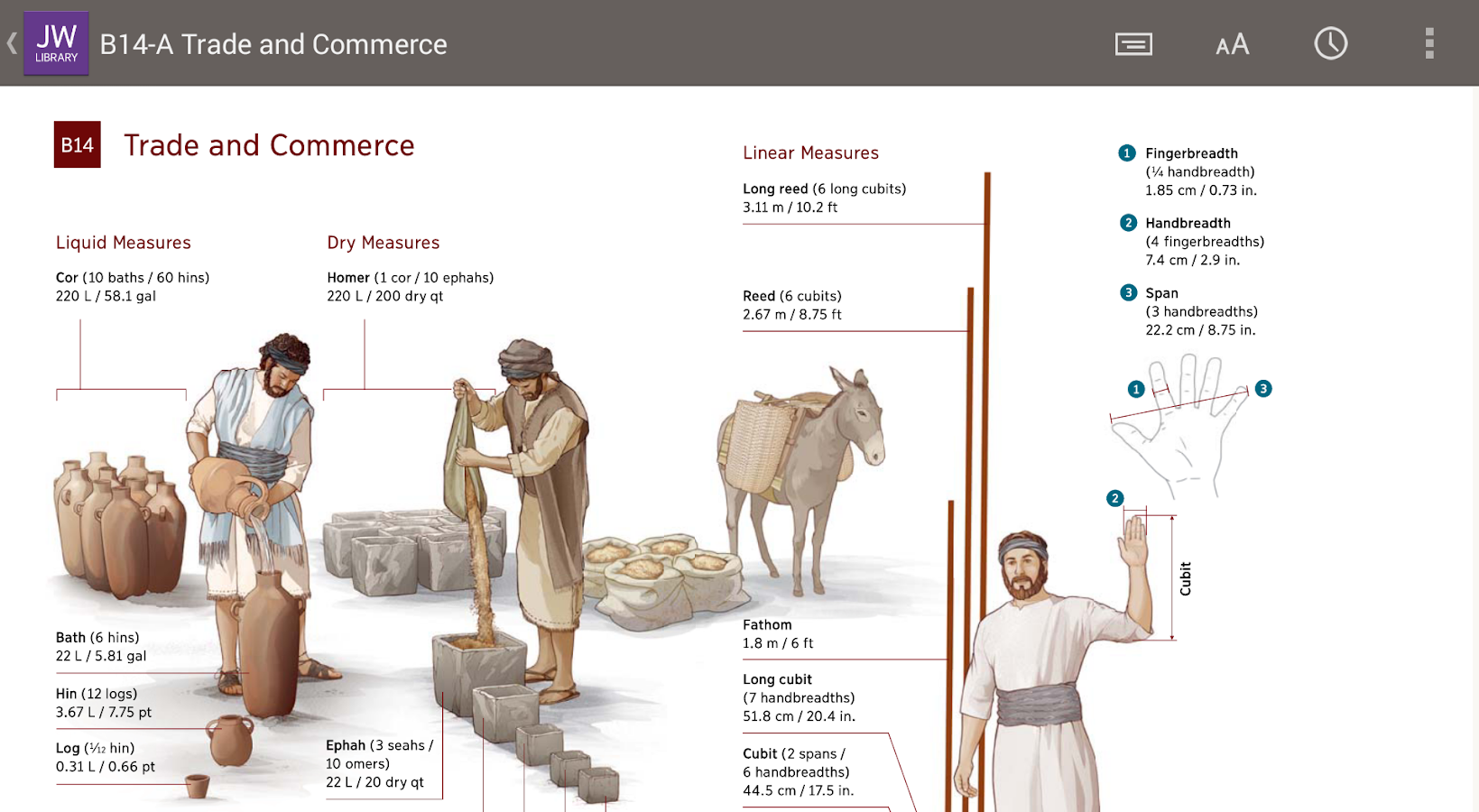 JW Biblioteca - pantalla