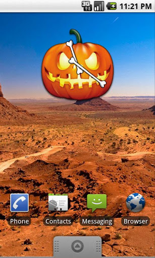 Halloween Pumpkin Clock
