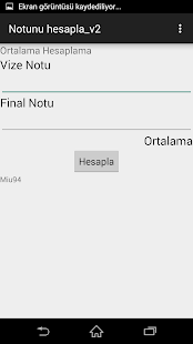 Download Notunu Hesapla APK for Android