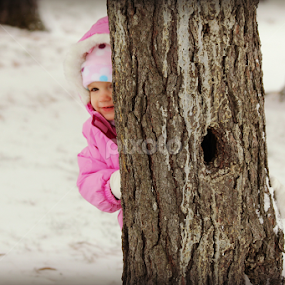 Peek-A-Boo by Tricia Goode - Babies & Children Children Candids