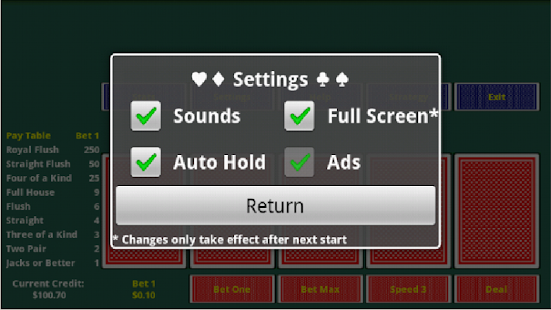How to download Jacks or Better Poker Free 3 unlimited apk for laptop
