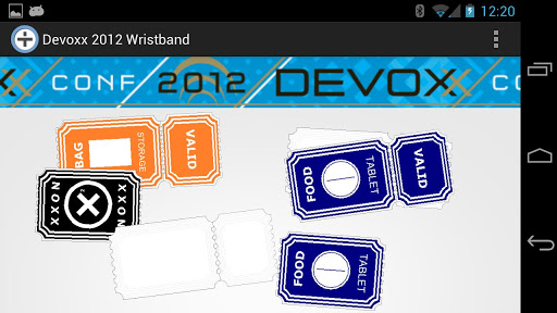 【免費工具App】Devoxx 2012 Wristband-APP點子