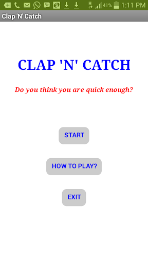 Clap 'N' Catch