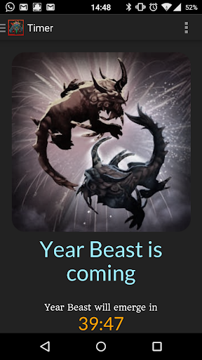 Year Beast Timer DotA 2