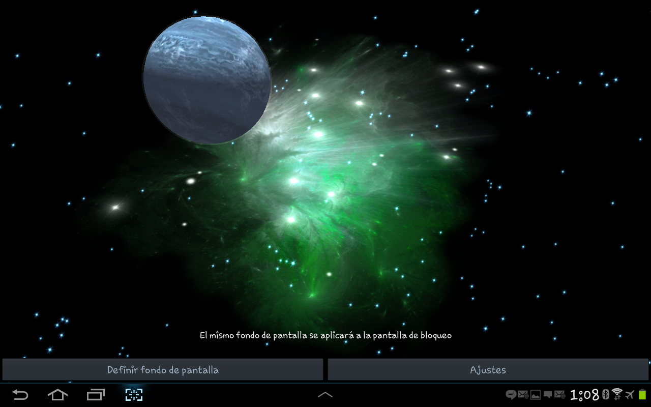 Space Galaxy Live Wallpaper