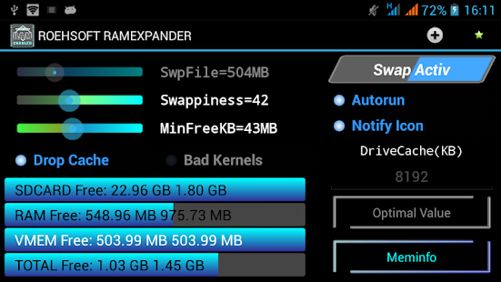   ROEHSOFT RAM Expander (SWAP)- screenshot thumbnail   