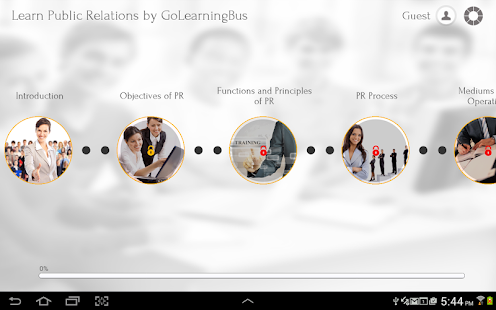Learn Public Relations Screenshots 0