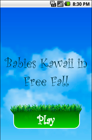 Babies Kawaii in Free Fall