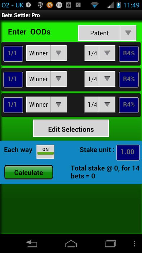 Bets Settler Pro Screen 3