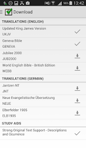 Android application Bible Study App adfree screenshot