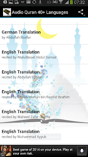 How to download Audio Quran 40+ Languages 1.0 apk for pc