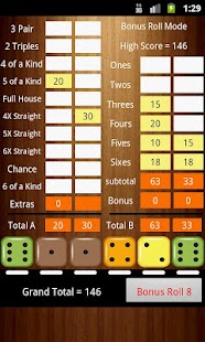 Six Dice Yahtzee